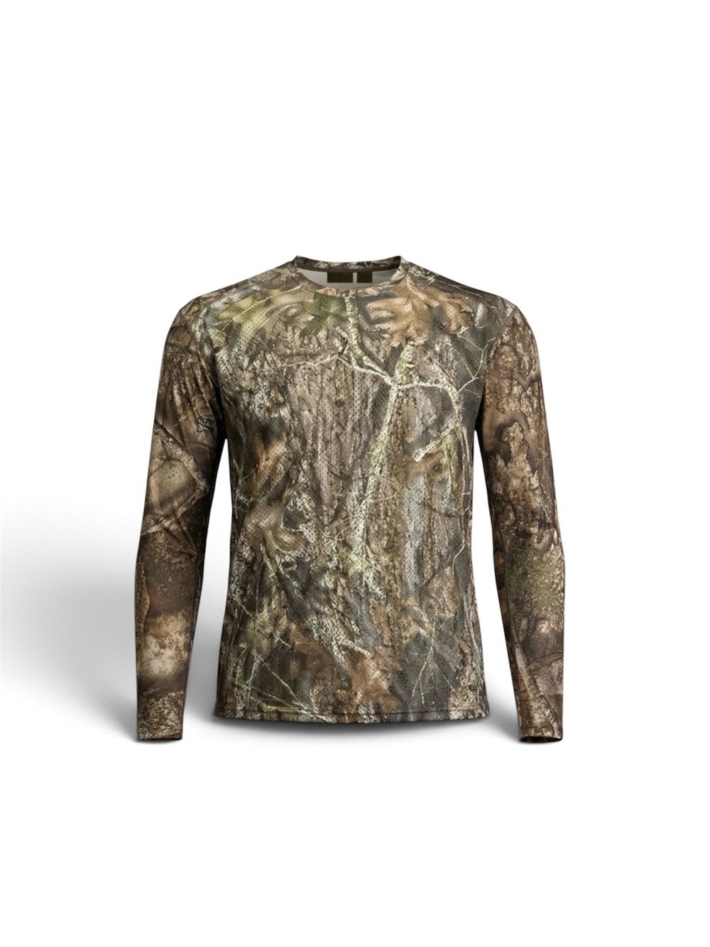 Guide Series Scent Shield Camo Long Sleeve Shirt Men XL Polyester Hunting Mesh